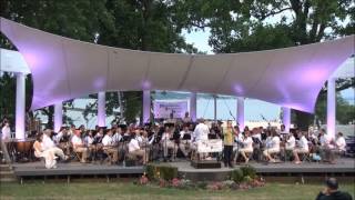 Jiayi He plays harmonica wizard with Helen Bauer and Northwinds Symphonic Band [upl. by Okihcas601]