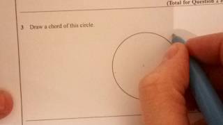 Labelling a circle ⭕ Foundation New GCSE 91 Calculator Exam Question [upl. by Neile]