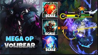 TRY THIS OP FULL SCALE VOLIBEAR BUILD WILD RIFT RUNES amp BUILD [upl. by Gitlow754]