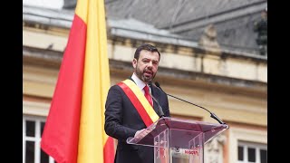 Ceremonia de posesión Alcalde Mayor de Bogotá Carlos Fernando Galán [upl. by Kostman943]