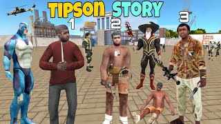 Tipson Story By Rope Hero । In Rope Hero Vice Town ।‌ Rope Hero Vice Town ।‌ Junnu Malik Gaming [upl. by Edals]