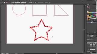 Tutorial Illustrator  Linea Tratteggiata [upl. by Galitea]