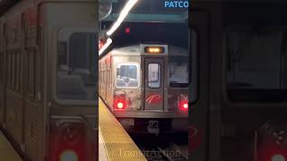 PATCO train departs at 8th St shorts [upl. by Lenoyl]