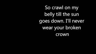 Broken Crown by Mumford and Sons Lyrics [upl. by Dixon]