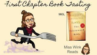 The Poisonwood Bible  First Chapter Book Tasting [upl. by Khalid]