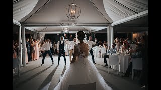 EPIC GROOMSMEN DANCE SUPRISE for the bride  Amazing Wedding all time [upl. by Dillon58]