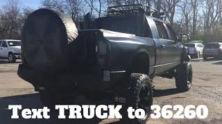 2007 Dodge Ram 2500 Mega Cab Custom Lifted 4x4 Cummins Diesel Flat Black [upl. by Letnom585]