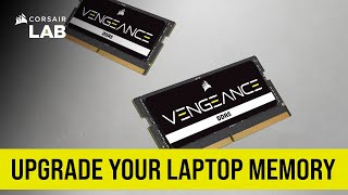 Upgrade Your Laptop Memory  CORSAIR VENGEANCE DDR5 SODIMM [upl. by Kletter]