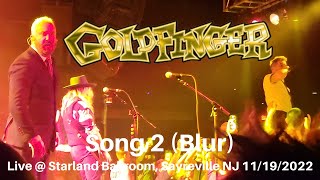 Goldfinger  Song 2 Blur LIVE 4k  Skanskgiving Starland Ballroom Sayreville NJ 11192022 [upl. by Ilrak285]