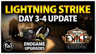 Lightning Strike Warden Day 34 Update  Scaling into Endgame [upl. by Hamel]