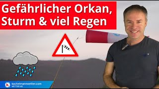 Gefährlicher Orkan  Sturm und viel Regen [upl. by Henrietta757]