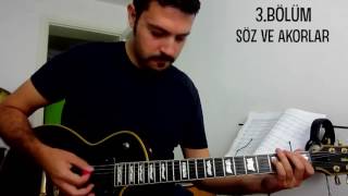 PentagramBirGitar EgÌ†itim VideosuGitar Riff leri [upl. by Atnovart]