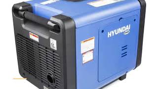 HYUNDAI HY4500SEI 5KVA CARAVANCAMPING INVERTER GENERATOR  Whittaker Trading Ltd [upl. by Ailefo]