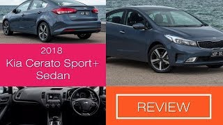 2018 Kia Cerato Sport Sedan Interior Exterior [upl. by Nyad]