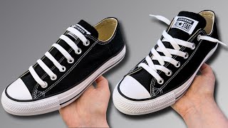 HOW TO LACE CONVERSE WITHOUT TYING 2 Slip On Hacks [upl. by Drahsar]