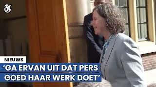 PVV’er Marjolein Faber loopt weg na vraag ‘Ga ik niet meer over beginnen’ [upl. by Adamis]