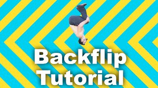 How To Parkour Backflip Tutorial [upl. by Galligan]