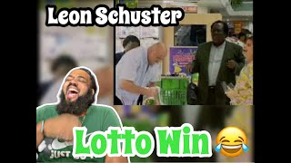 LEON SCHUSTER LOTTO WIN PRANK  REACTION 😂 [upl. by Chung]