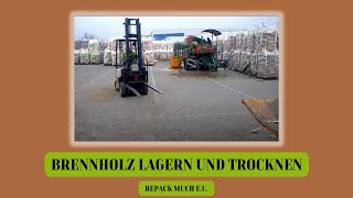 Mit Woodbags Brennholz einfach lagern und trocknen [upl. by Fabrianna]