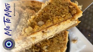 Melomakarona cheesecake Greek honey cookie cheesecake recipe Me To Mati passionfood [upl. by Annaeg]