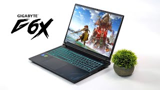 The AllNew G6X Is Gigabytes Affordable Yet FAST Gaming Laptop Hands On [upl. by Laehcimaj]