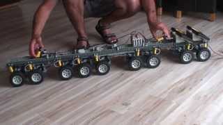 LEGO technic LTM 11200 91 teste n°1 propulsion direction [upl. by Joselow264]