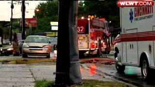 Fire Truck Car Collide In Bond Hill [upl. by Ocirne]