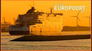 2H Europoort Ship Spotting  4K [upl. by Tibbitts495]