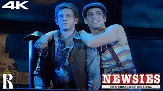 Newsies Cast Jack amp Crutchie  Santa Fe Prologue  Newsies The Broadway Musical  REMASTERED 4K [upl. by Onfre370]