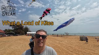 Thailand Ban Phe Kite Festival [upl. by Yelsna]