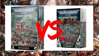 WH40K Combat Patrol Vs Boarding Patrol Adeptus Mechanicus [upl. by Tymothy105]