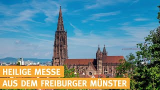 Heilige Messe live aus Freiburg katholischer Gottesdienst  09112024 [upl. by Nnylarak]