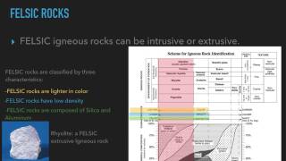 Mafic and Felsic igneous rocks [upl. by Tullus]