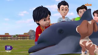 Shiva  शिवा  My Friend Dolphin  Episode 18  Download Voot Kids App [upl. by Bibeau]