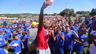 Watch Giants Odell Beckham Jr dance party at his football camp [upl. by Alludba]