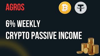 AGROS  MY REVIEW amp RESULTS SO FAR WITH AGROSAU  EARN UP TO 6 WEEKLY IN CRYPTO PASSIVE INCOME [upl. by Cornie]