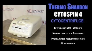 Thermo Shandon Cytospin 4 1313B CENTRI [upl. by Nossila]