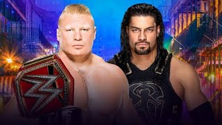 WrestleMania 34 Brock Lesnar vs Roman Reigns  Full Match HD [upl. by Naik]