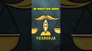 PESHORJA  Horoskopi ditor 10 nentor 2024 [upl. by Ashwin]