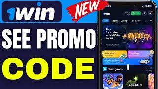 How To See 1win Promo Code 2024 [upl. by Reivilo]