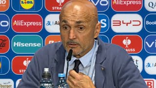 quotPuò sembrare una giustificazione maquot Luciano Spalletti dopo SvizzeraItalia 20 [upl. by Odlaumor585]