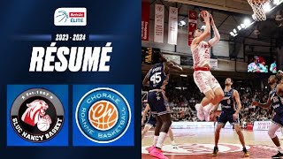 Nancy vs Roanne  Resume 20232024  LNB Officiel [upl. by Dorrej]