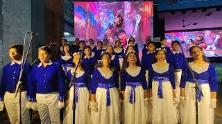 Un Poco Loco  Coco  English  Hindi Cover  AIS Choir Disney unpocoloco [upl. by Schramke]