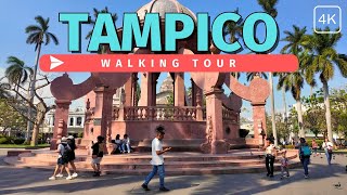 Tampico Tamaulipas  Walking Tour  Mexico in 4k60fps with Captions [upl. by Eicam]