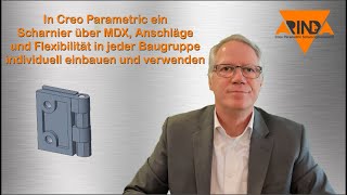 Scharnier über MDX Anschlag und Flexibilität mit Parameter und Beziehungen steuern [upl. by Jochebed]