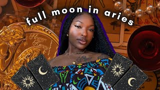 SUPER FULL MOON IN ARIES ♡ COLLECTIVE READING ♡ Do the Hard Work ♡ Be the LEADER you wish you had [upl. by Naujed]