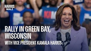 Rally with VP Kamala Harris in Wisconsin  HarrisWalz 2024 [upl. by Jehiel]