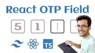 React OTP Input Field With Typescript amp Tailwind CSS [upl. by Melena980]