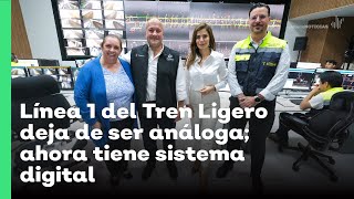 Línea 1 del Tren Ligero deja de ser análoga ahora tiene sistema digital  Jalisco Noticias [upl. by Namaan]