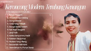 Keroncong Modern Tembang Kenangan Etik eMGe amp Desta Music [upl. by Artemahs]